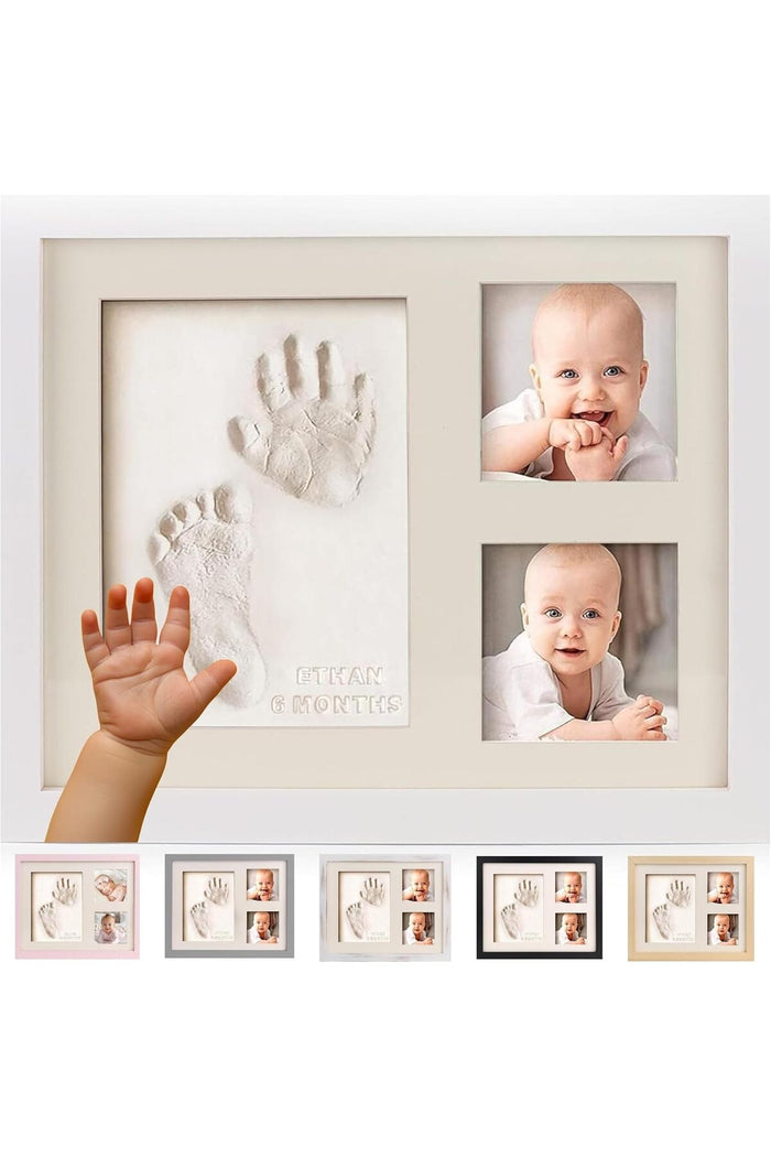 Baby Handprint and Footprint Makers Kit - Keepsake for Newborn Boys & Girls, Personalized, Memory Ar