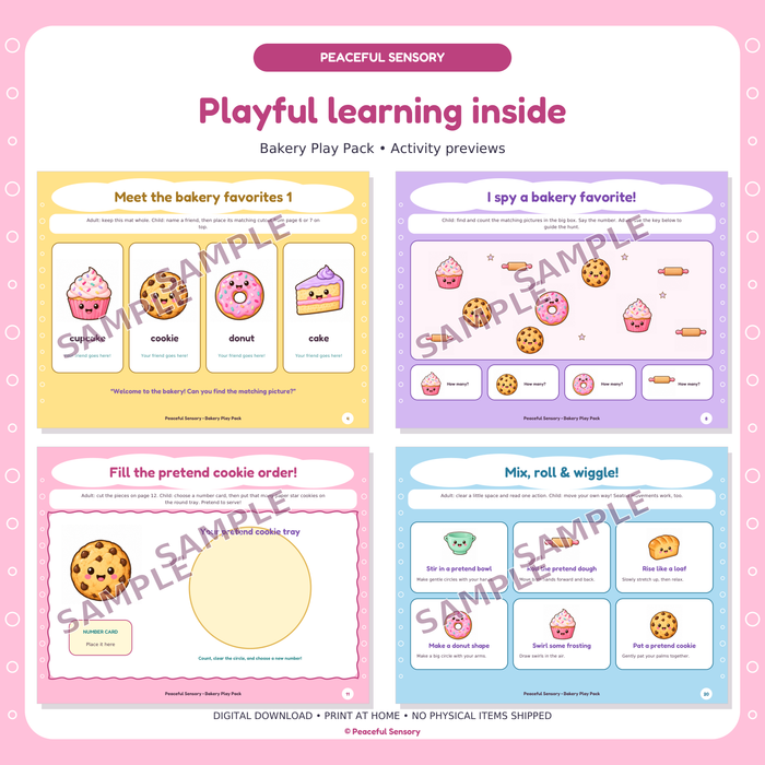 Bakery Play Pack