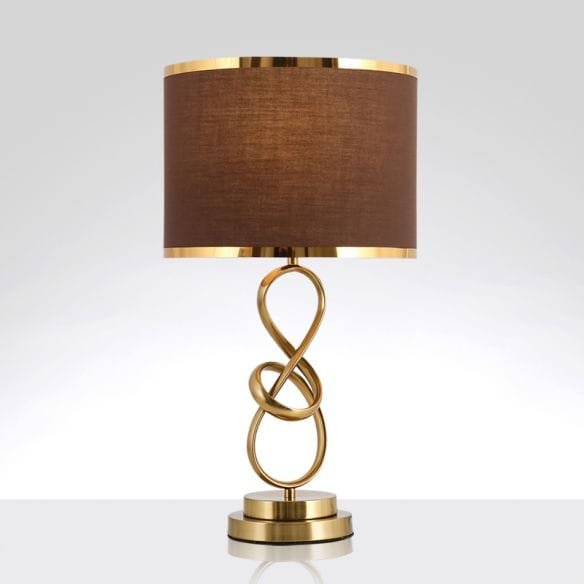 Bend Like Beckham (Iron, Fabric) Table Lamp