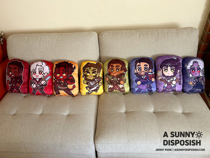 BG3 Plush Pillows