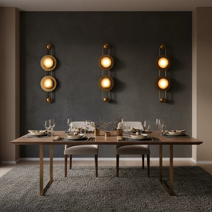 Binary Orbit Twin Sconce