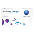 Box of Coopervision Biofinity Energys contact lenses