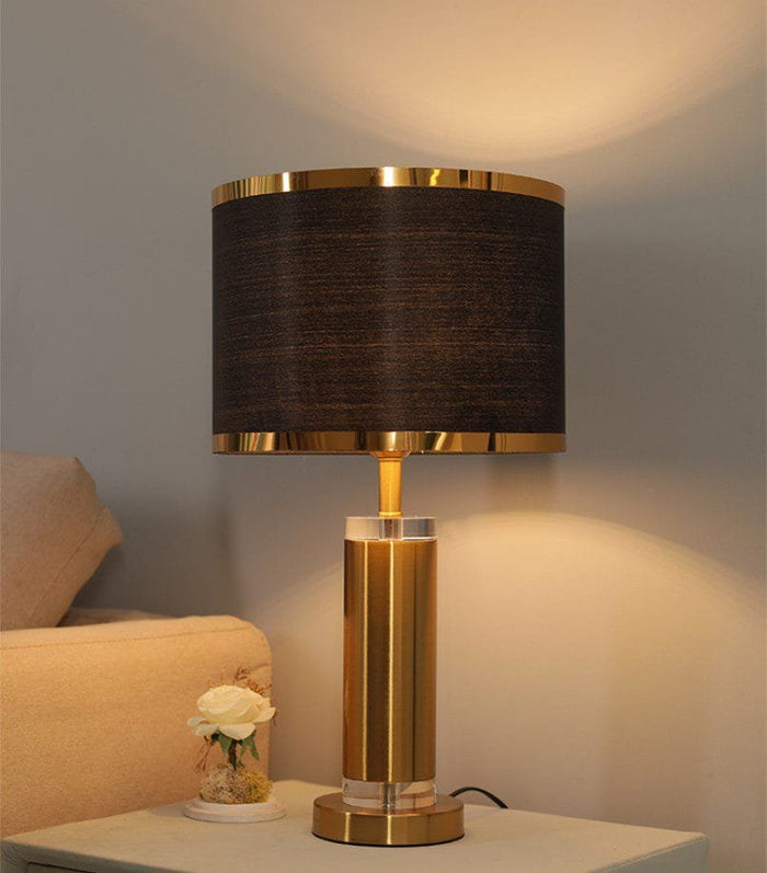 Blink Your Eyes (Iron, Fabric) Table Lamp