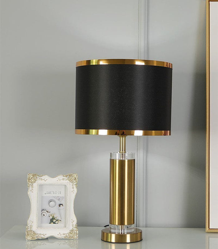 Blink Your Eyes (Iron, Fabric) Table Lamp