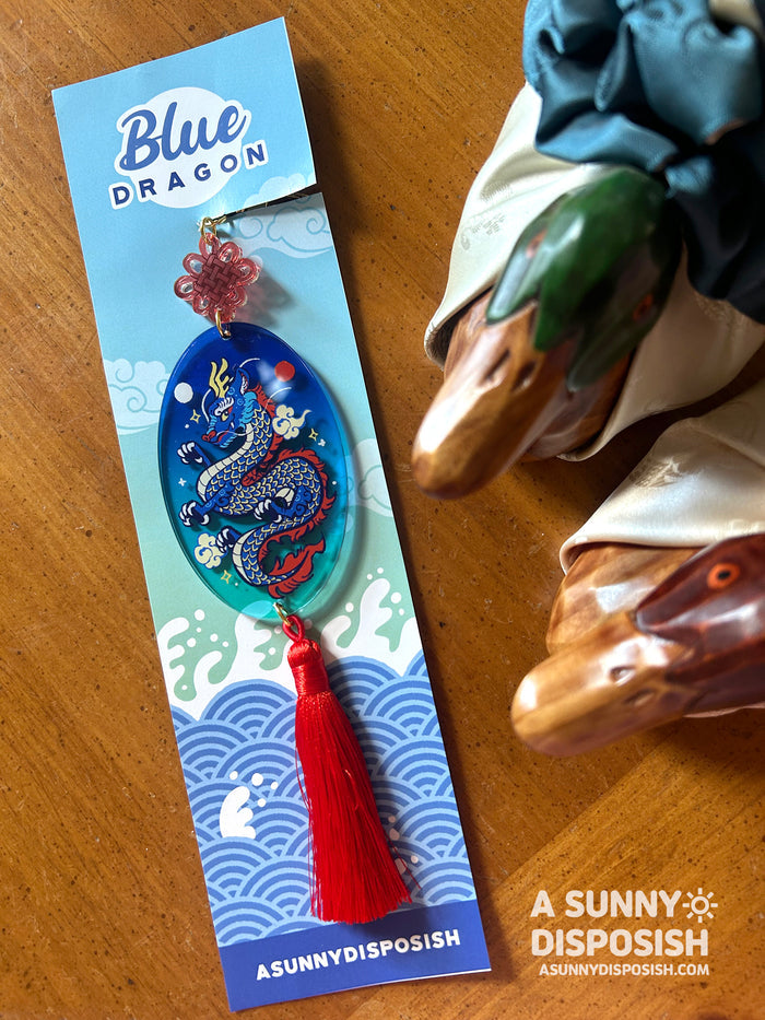 Blue Dragon Acrylic Norigae