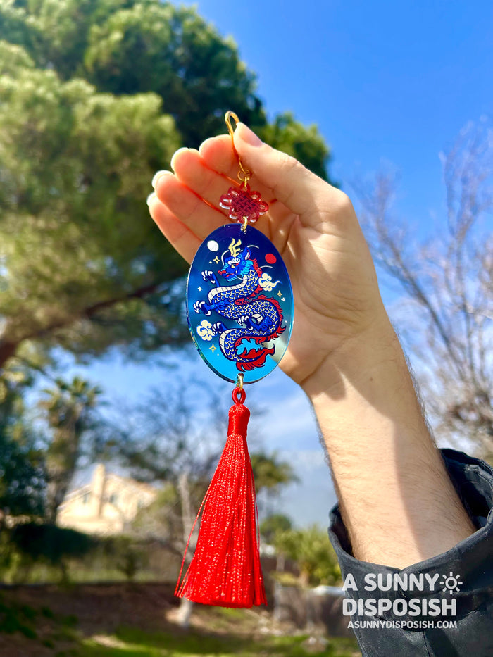 Blue Dragon Acrylic Norigae