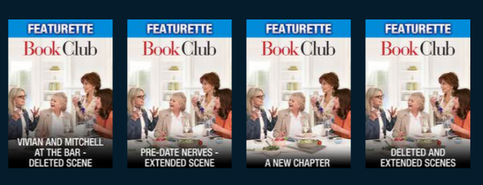 Book Club Vudu Fandango at Home HDX Digital Code (2018)