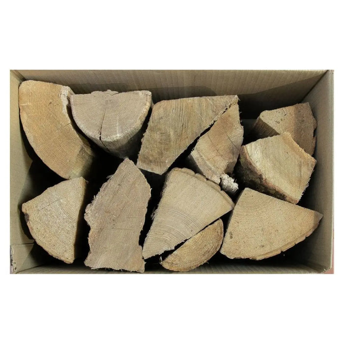 kiln dried ash logs boxed