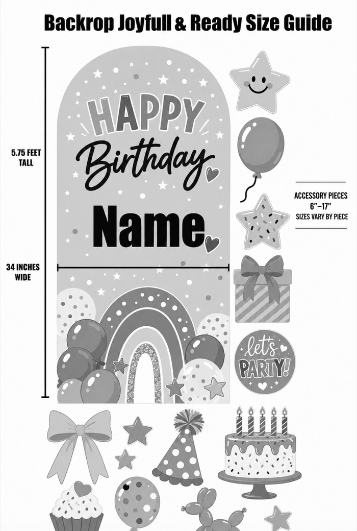 Boy Theme Birthday----  JoyFULL & Ready Sheet
