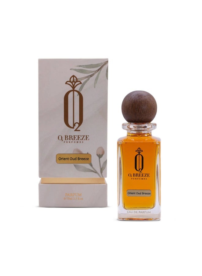 BREEZE PERFUMES Orient Oud Breeze Eau De Parfum 75ml for Men & Women | Long-Lasting Arabic Perfume | Luxury Strong Fragrance