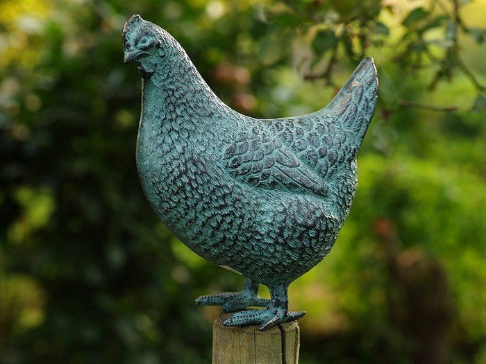 Bronzen beeld Hen 20x10x19cm - Doika - Bronzen beeld - Doika - 5410807054185 - AN5418V