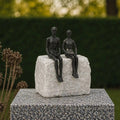 Bronzen Beeld Just The 2 Of Us 11x12x17 cm - Doika - Bronzen beeld - Thermobrass - 5410807015667 - BS1566B