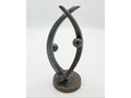 Bronzen beeld Modern sculptuur 22x8x10cm - Doika - Bronzen beeld - Doika - 5410807030424 - AN3042BR-VI
