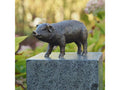 Bronzen beeld Varken 12x8x25cm - Doika - Bronzen beeld - Doika - 5410807211700 - AN1170BRW-B