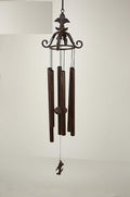 Bronzen Windgong 70 cm. met decoratie 60x17x17cm - Doika - Windgong - Doika - 5410807101650 - WC0165BR-B