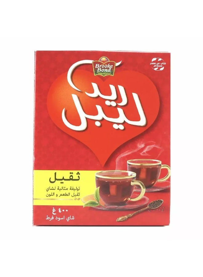 Brooke Bond Red Label Strong Tea, Loose Black Tea- 400gms