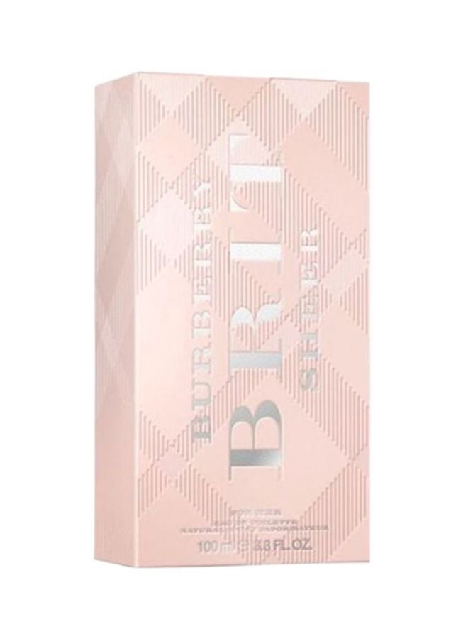 BURBERRY Brit Sheer For Her EDT Natural Spray 100ml