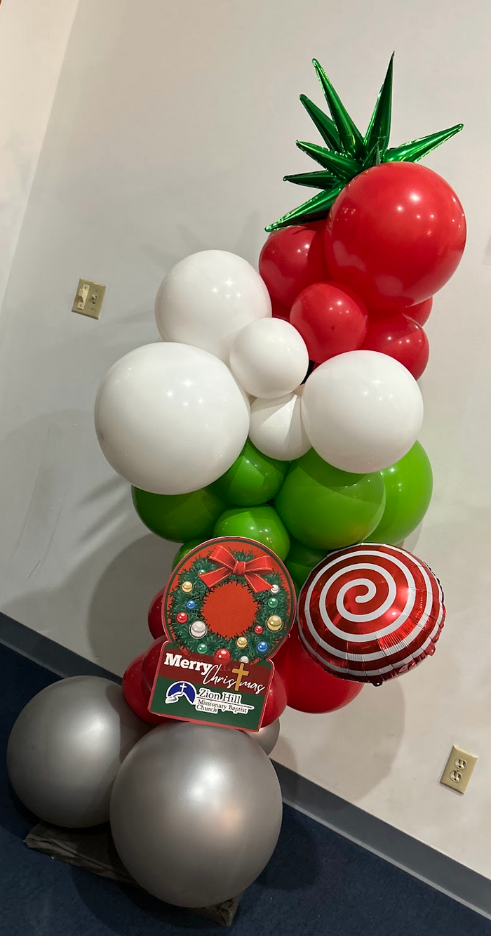 Burst Balloon Sign Tower