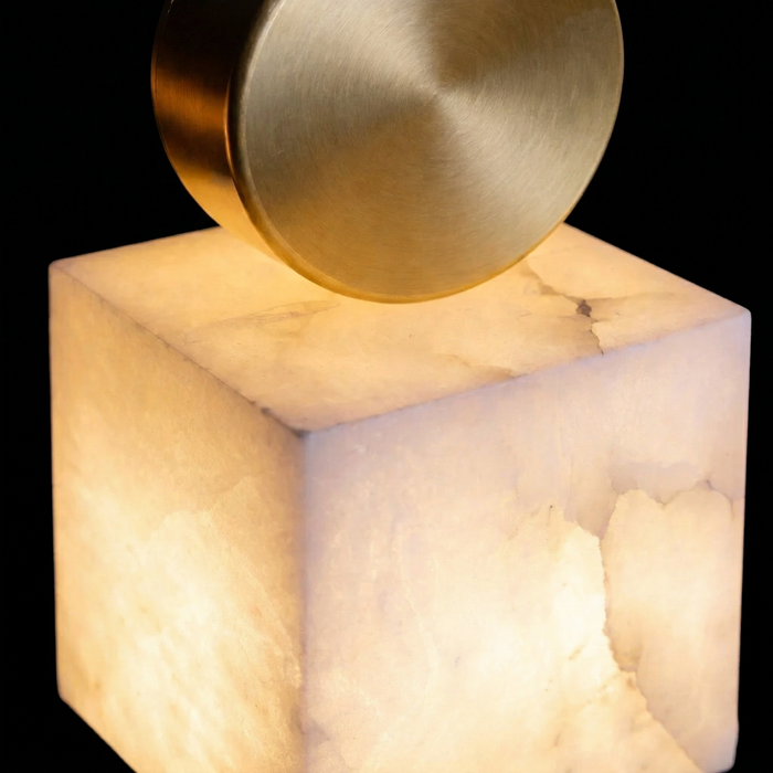 Caldera Marble Cube Pendant Light