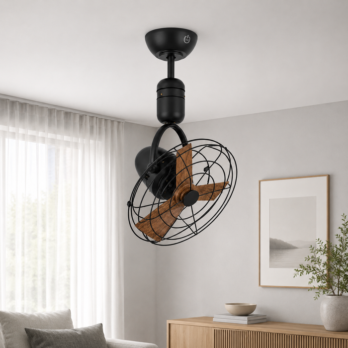 Canary Ceiling Cage Fan | 15W BLDC Motor | 360mm | ABS Body
