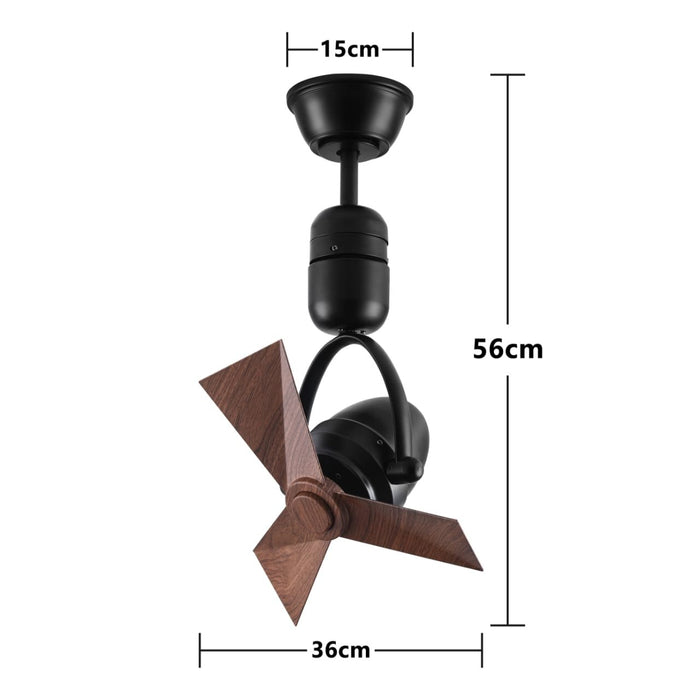 Canary Ceiling Fan | 15W BLDC Motor | 360mm | ABS Body