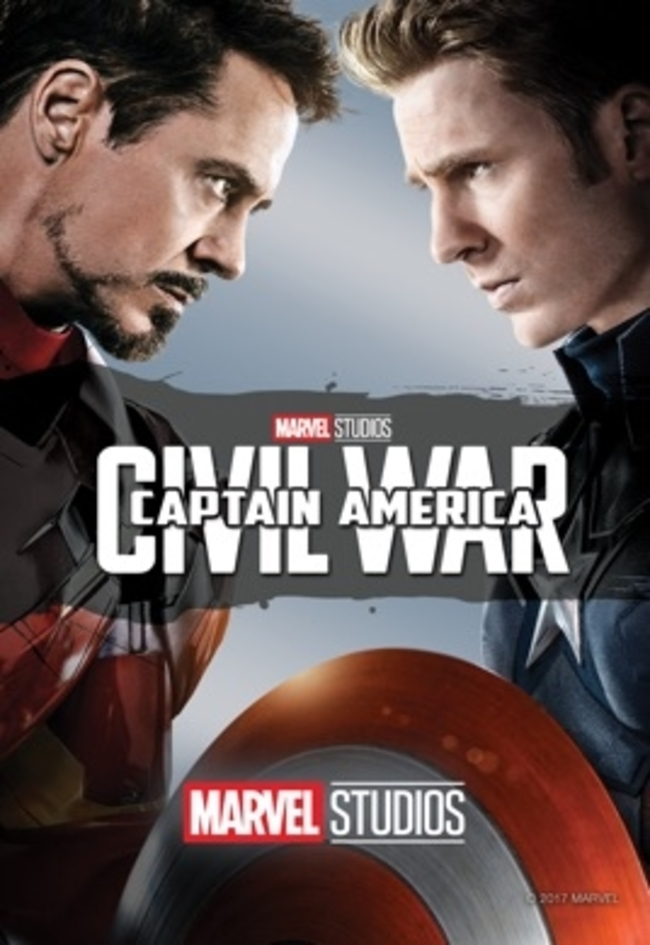 Captain America: Civil War HD Digital Code (2016) (Redeems in Movies Anywhere; HDX Vudu Fandango at Home & HD iTunes Apple TV Transfer From Movies Anywhere)