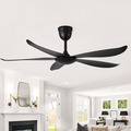 Catbird Black Ceiling Fan | 55W BLDC Motor | 1400mm | Black Body