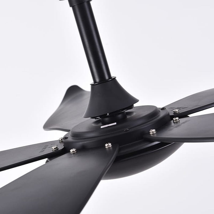 Catbird Black Ceiling Fan | 55W BLDC Motor | 1400mm | Black Body