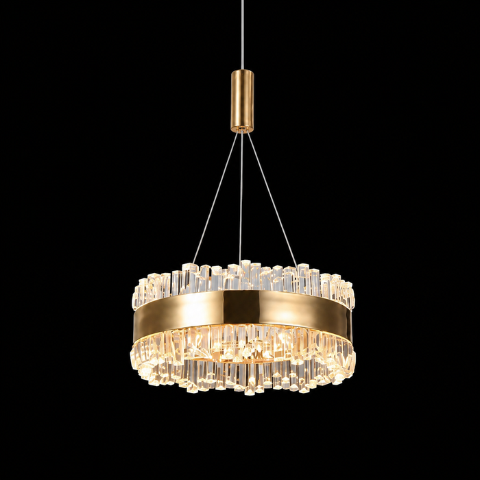 Celestia Crystal Ring Pendant Lamp