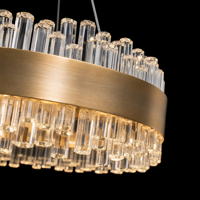 Celestia Crystal Ring Pendant Lamp