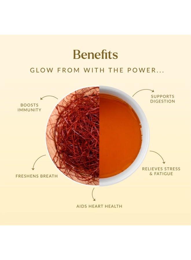 Chaizup Instant Premix Karak Tea Saffron 200grams (Pack of 10)