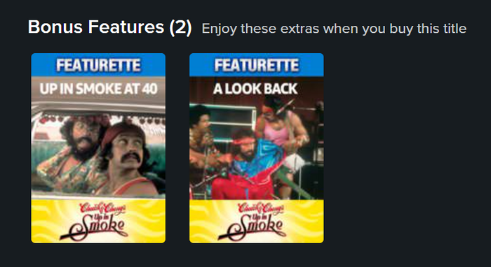 Cheech and Chong's Up in Smoke Vudu Fandango at Home HDX Digital Code (1978)