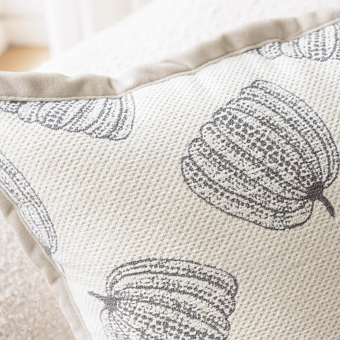 Chenille Pumpkin Pillow Cover