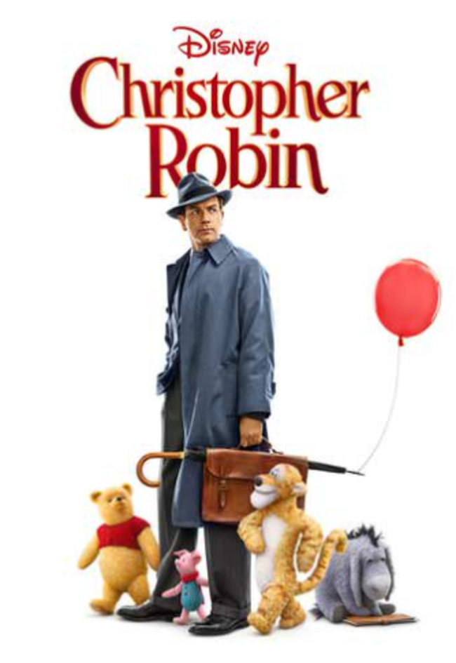Christopher Robin HD Digital Code (2018) (Redeems in Movies Anywhere; HDX Vudu Fandango at Home & HD iTunes Apple TV Transfer From Movies Anywhere)