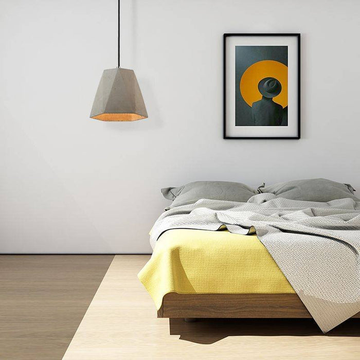 Concrete Fusion Natural Cement Pendant
