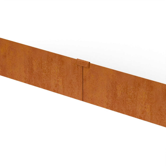 Cortenstaal Kantopsluiting 150x15cm 2mm dik - Afboording - Doika - Kantopsluiting - Geroba -  - LimitaC1