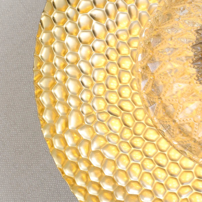 Cosmos Flare - Textured Brass Wall Lamp