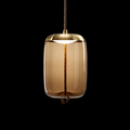 Cosmos Nova Cylindrical Modern Glass Pendant