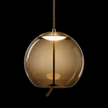 Cosmos Nova Round Glass Orb Pendant
