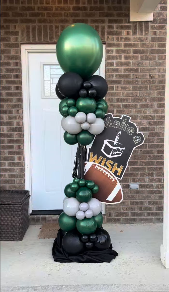 Crazy Balloon Sign Tower