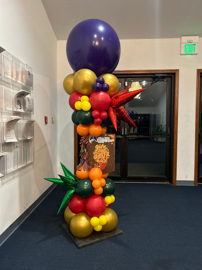 Crazy Balloon Sign Tower