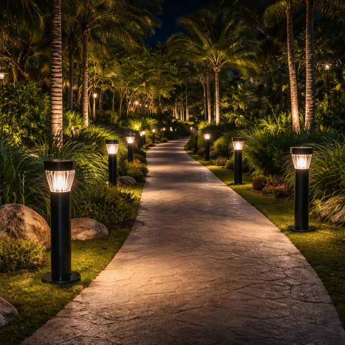CrestLine Stepway Bollard Garden Light