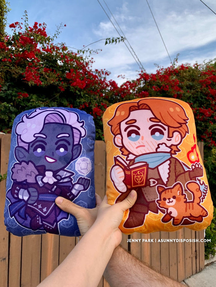 Critical Role Mighty Nein Plush Pillows
