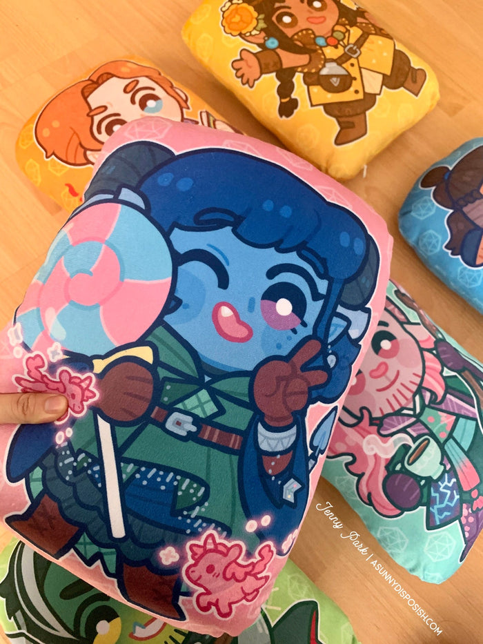 Critical Role Mighty Nein Plush Pillows
