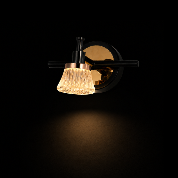 Crystal Glow Wall Light