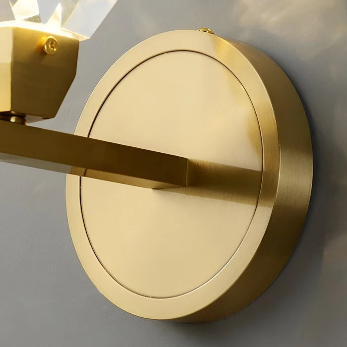 Crystal Prism Modern Wall Light