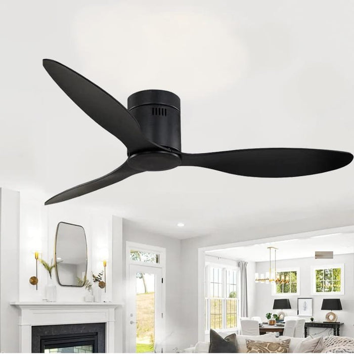 Cuckoo Black Ceiling Fan | 55W BLDC Motor | 1320mm | Metal Body