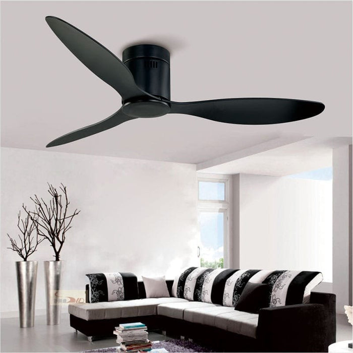 Cuckoo Black Ceiling Fan | 55W BLDC Motor | 1320mm | Metal Body