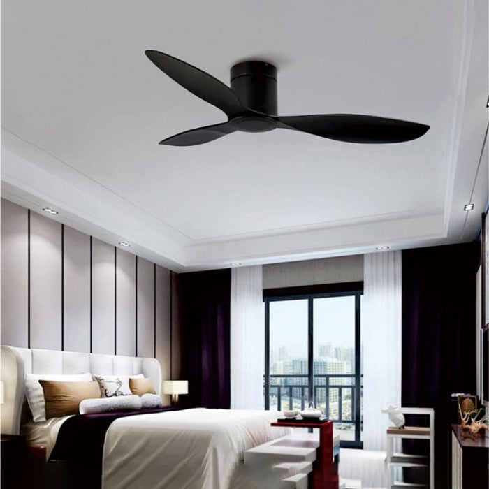 Cuckoo Black Ceiling Fan | 55W BLDC Motor | 1320mm | Metal Body