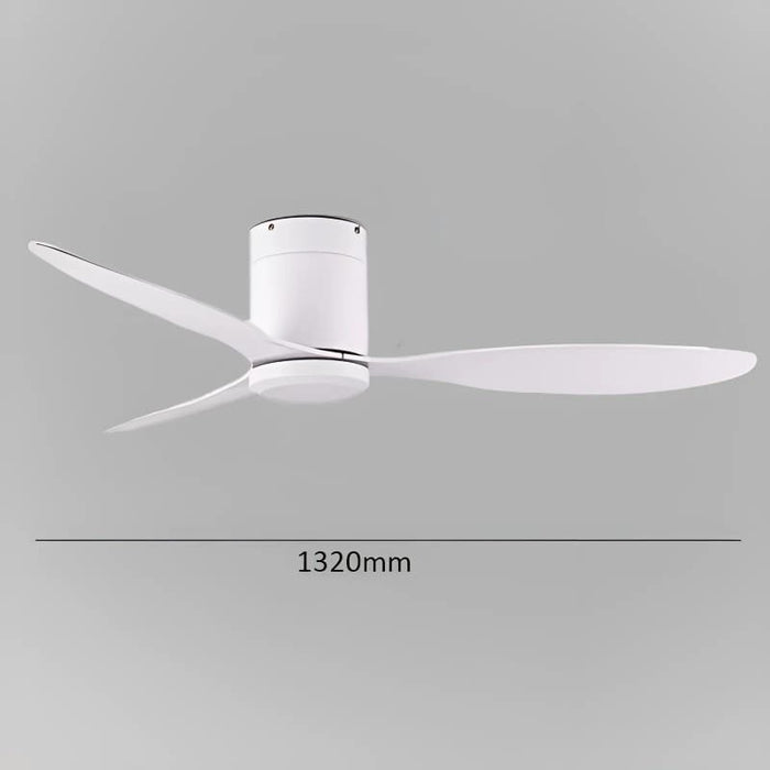 Cuckoo White Ceiling Fan | 55W BLDC Motor | 1320mm | Metal Body